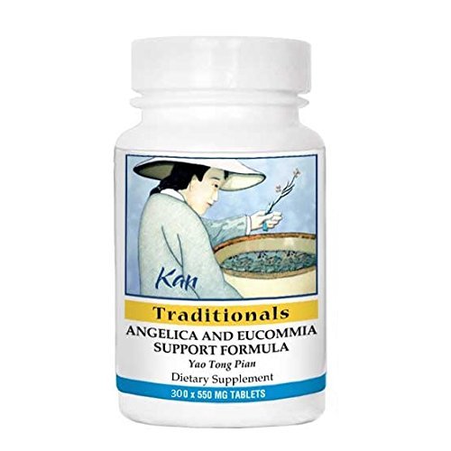 Kan Herbs Angelica and Eucommia Support 300 Tabs - The Oasis of Health