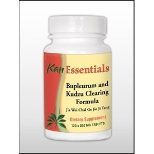 Kan Herbs Essentials - Bupleurum and Kudzu Clearing Formula 120 Tablets - The Oasis of Health