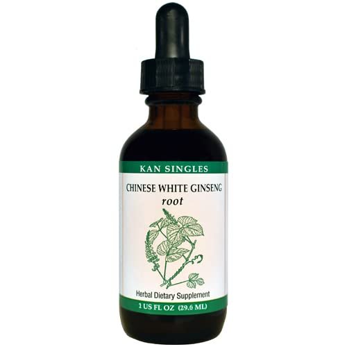 Kan Herbs - Singles - Chinese White Ginseng Root 1 Ounce - The Oasis of Health