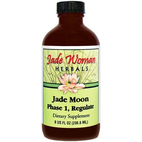 Kan Jade Woman Herbals Jade Moon Phase 1 Regulate 8 Ounce - The Oasis of Health