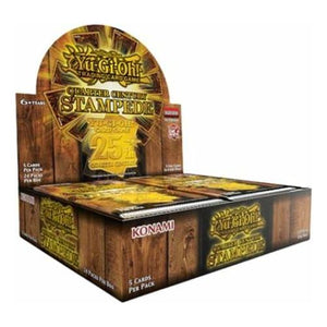 Konami Yugioh Quarter Century Stampede 1st Edition Booster Pack - 24 Packs - The Oasis of Health