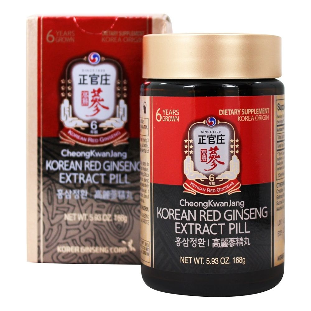 Korea Ginseng Corp - Korean Red Ginseng Extract Pill - 5.93 oz. - The Oasis of Health