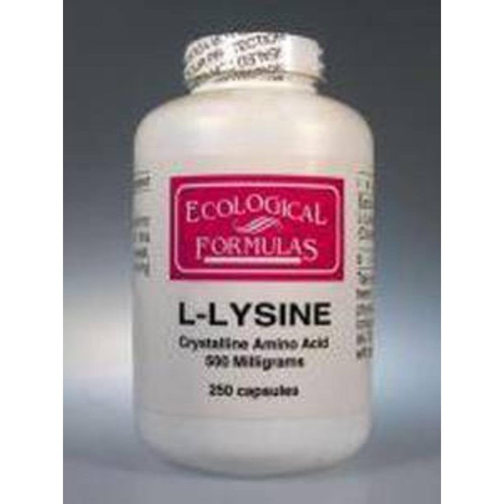 L - Lysine 500mg 250 Capsules - The Oasis of Health