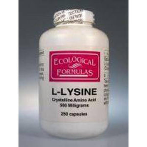 L - Lysine 500mg 250 Capsules - The Oasis of Health