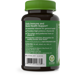 Nature's Way Vitamin D3 Max 240 Softgels - 15836 - 3 Pack - The Oasis of Health