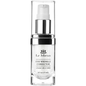 Le Mieux Eye Wrinkle Corrector Cream - Hyaluronic Acid Moisturizer for Eyes with 7 Potent Peptides & Amino Acids, Under Eye Corrector Cream (0.5 oz / 15 ml) - The Oasis of Health
