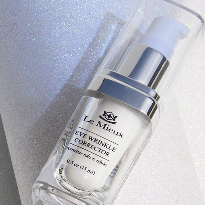Le Mieux Eye Wrinkle Corrector Cream - Hyaluronic Acid Moisturizer for Eyes with 7 Potent Peptides &amp; Amino Acids, Under Eye Corrector Cream (0.5 oz / 15 ml) - The Oasis of Health