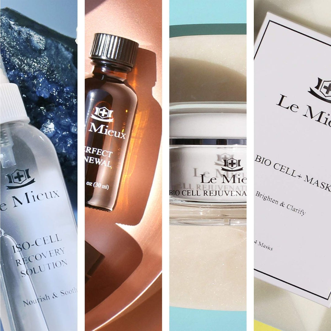 Le Mieux Hyaluronic Serum - Concentrated Hyaluronic Acid Facial Hydration Complex, Anti Aging Moisture with No Parabens or Sulfates (1 oz / 30 ml) - The Oasis of Health