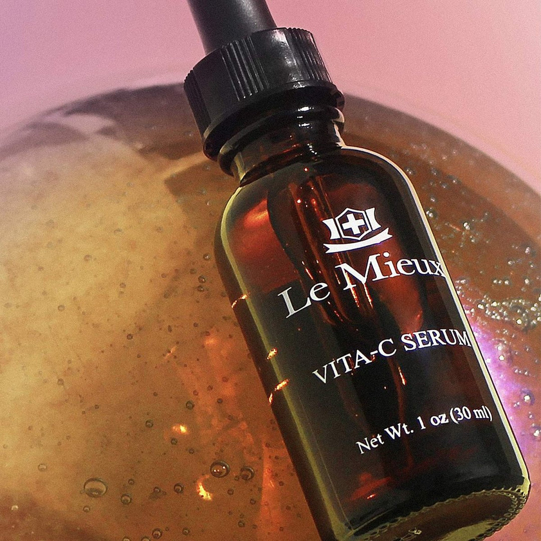 Le Mieux Vita - C Serum - Concentrated Vitamin C & Glutathione Antioxidant Facial Serum for Glowing Skin, Vit C Face Serum to Address the Appearance of Uneven Tone & Blotchiness (1 oz / 30 ml) - The Oasis of Health