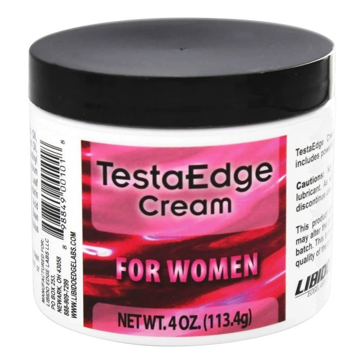 Libido Edge Labs - TestaEdge Cream for Women - 4 oz. formerly Testosterone Cream Formula for Women - The Oasis of Health