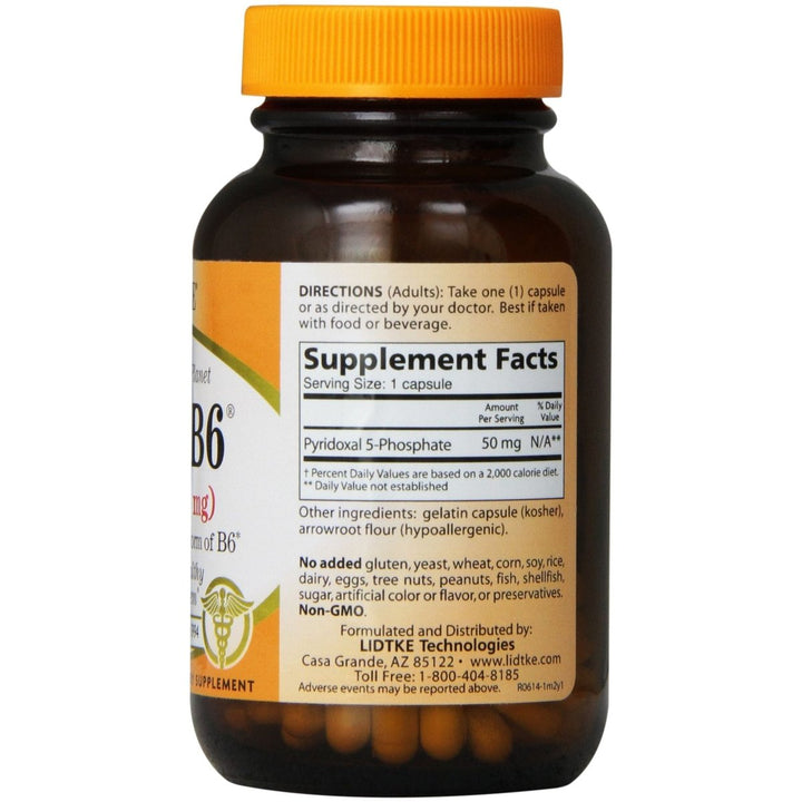 Lidtke True - B6 60 Capsules - BP0056 - The Oasis of Health