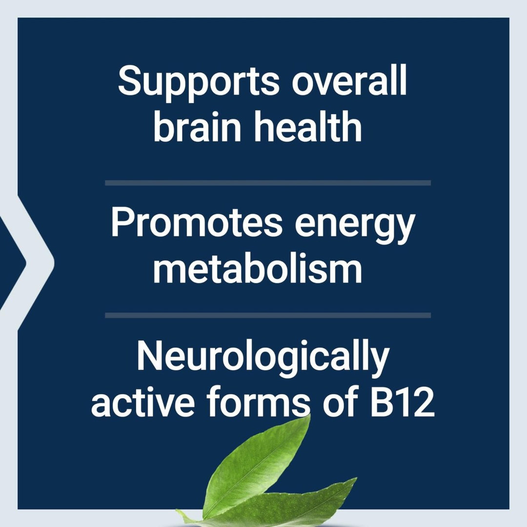 Life Extension B12 Elite, adenosylcobalamin, methylcobalamin, Two Active Forms for Brain Health & Dopamine Production, Non - GMO, Gluten - Free, Vegetarian, 60 lozenges - The Oasis of Health