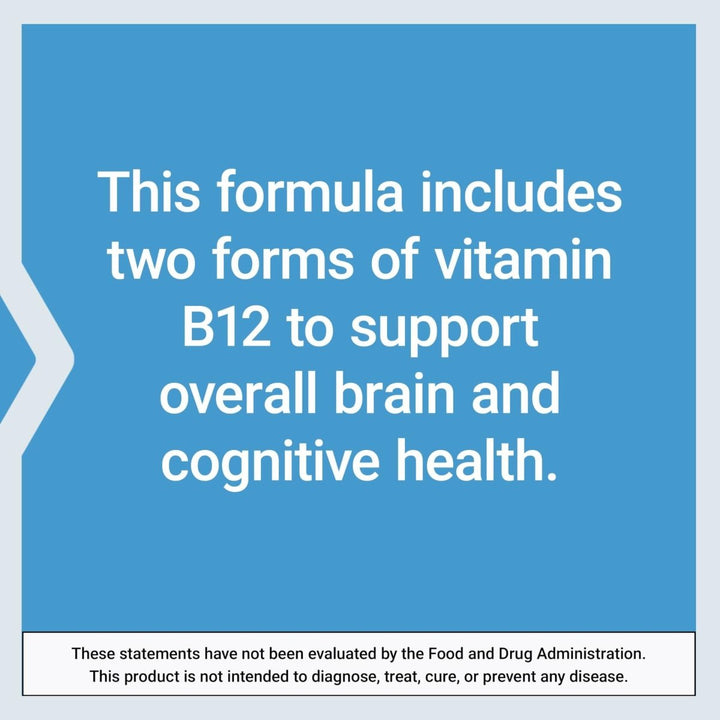 Life Extension B12 Elite, adenosylcobalamin, methylcobalamin, Two Active Forms for Brain Health & Dopamine Production, Non - GMO, Gluten - Free, Vegetarian, 60 lozenges - The Oasis of Health