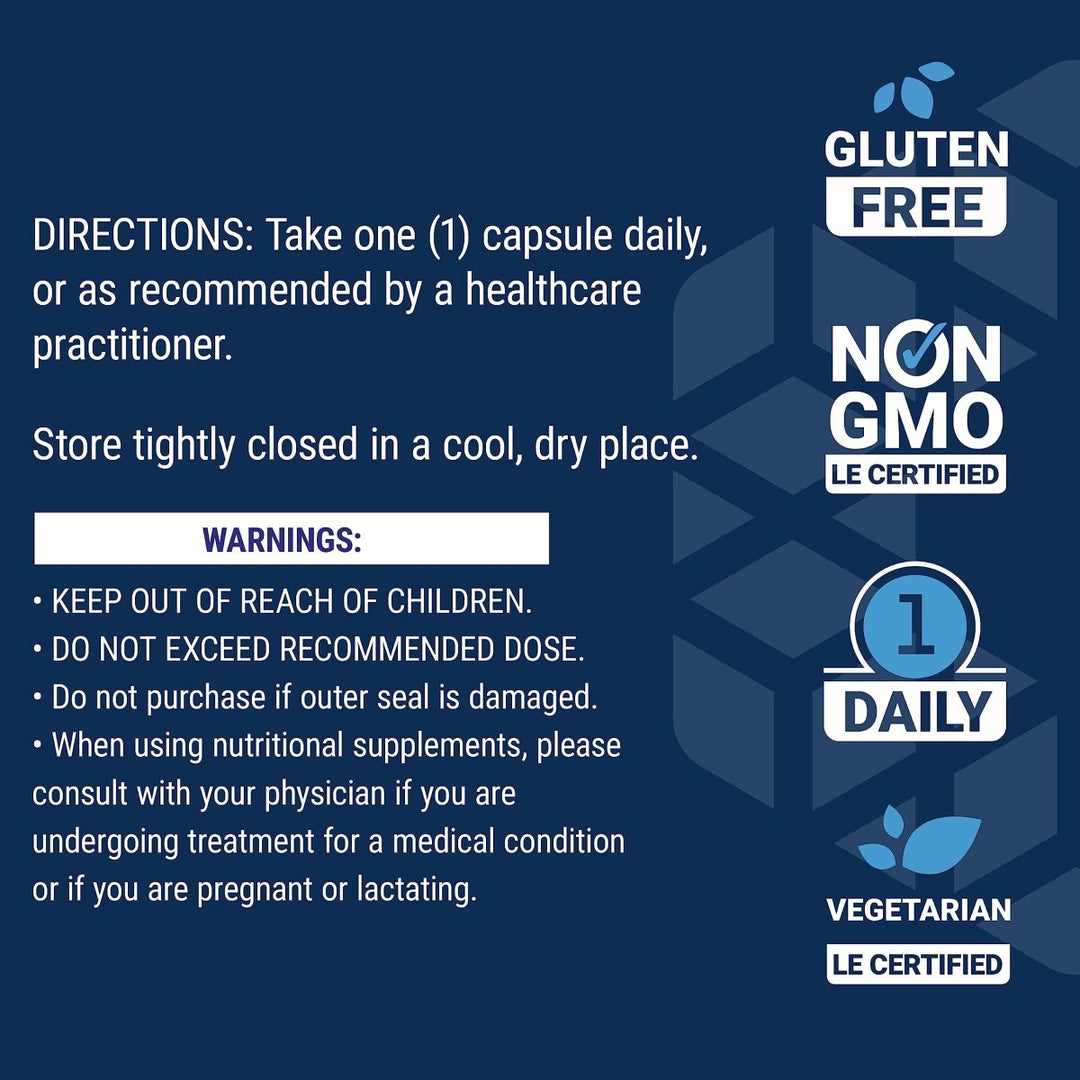Life Extension Bio - Quercetin, Supports Immune &amp; Heart Health, Potent antioxidant, Gluten - Free, Once Daily, 30 Vegetarian Capsules - The Oasis of Health