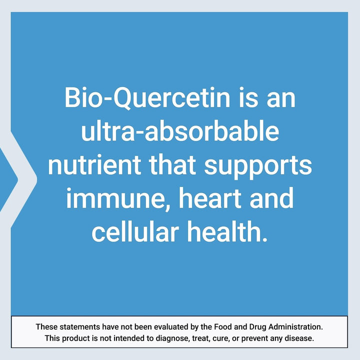 Life Extension Bio - Quercetin, Supports Immune &amp; Heart Health, Potent antioxidant, Gluten - Free, Once Daily, 30 Vegetarian Capsules - The Oasis of Health
