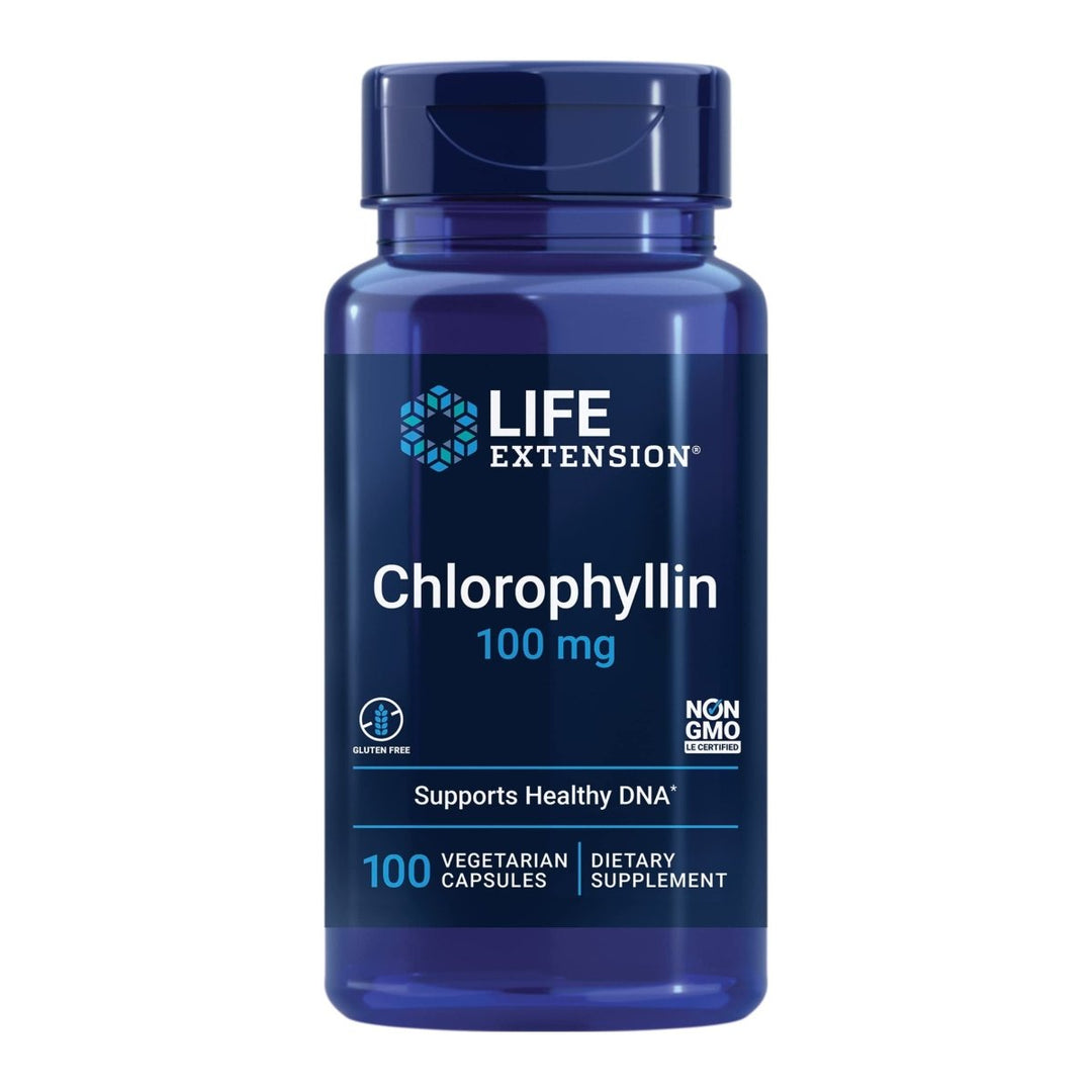 Life Extension Chlorophyllin 100mg 100 Vcaps - The Oasis of Health