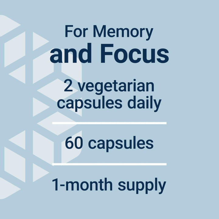 Life Extension Citicoline (CDP - Choline) - Citicoline Supplement for Brain & Cognitive Health, Focus, Attention, Memory Function - Non - GMO, Gluten Free, Vegetarian - 60 Capsules - The Oasis of Health