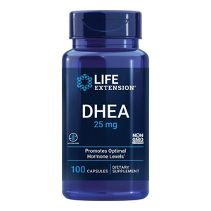 Life Extension Dhea, 25 Mg Tablets, 100 - count - The Oasis of Health