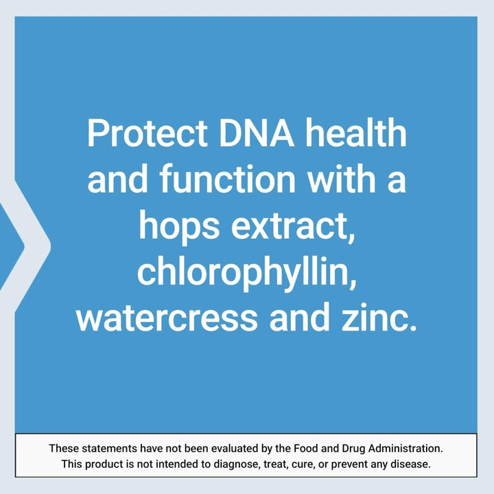 Life Extension DNA Protection Formula, DNA Health Support, Nutrition Focused, antioxidants, Hops, Watercress, chlorophyllin, zinc, Once - Daily, Gluten - Free, Non - GMO, 60 softgels - The Oasis of Health