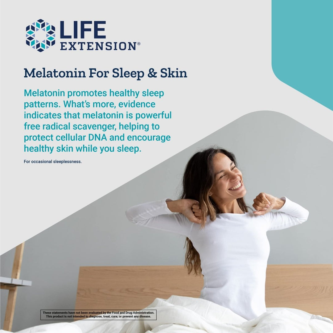 Life Extension Enhanced Sleep With Melatonin 30 Vcaps - The Oasis of Health