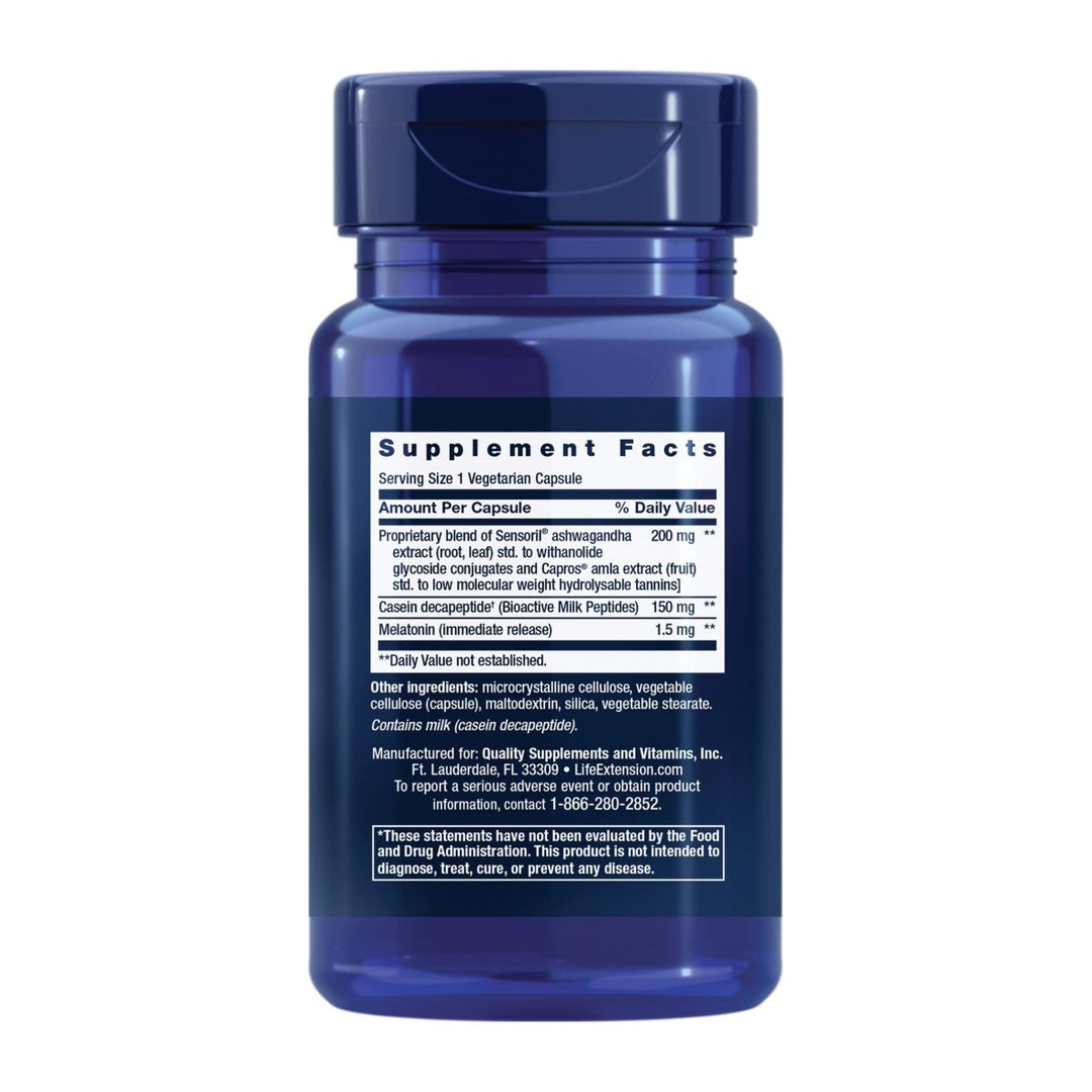 Life Extension Enhanced Sleep With Melatonin 30 Vcaps - The Oasis of Health