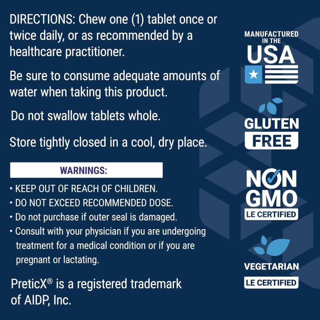 Life Extension FLORASSIST® Prebiotic Chewable (Strawberry), 1000 mg xylooligosaccharides, prebiotic Supplement Provides Fuel for Gut Flora, Gluten - Free, Non - GMO, Vegetarian, 60 chewable Tablets - The Oasis of Health