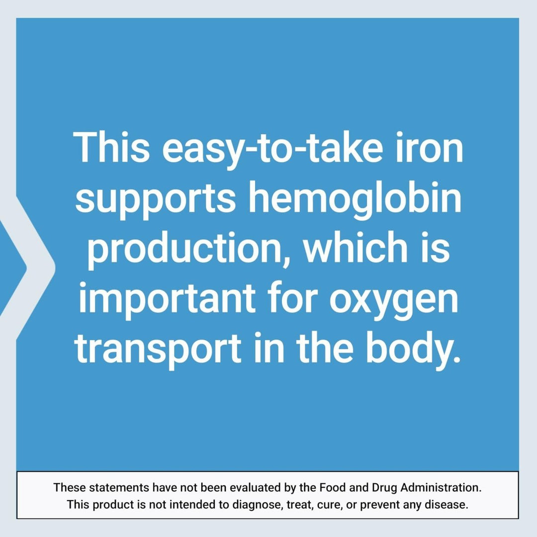 Life Extension Iron Protein Plus, Iron Protein succinylate, absorbable Iron Supplement for Whole - Body Health, Non - GMO, Gluten - Free, Vegetarian, 100 Capsules - The Oasis of Health