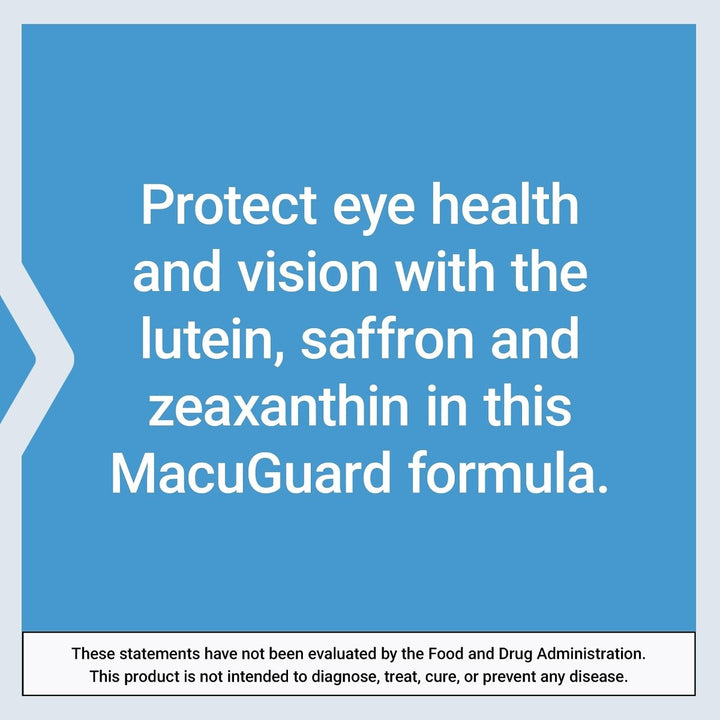 Life Extension MacuGuard Ocular Support with Saffron ? Eye Health Supplement for Healthy Vision ? with lutein, meso - zeaxanthin, zeaxanthin, saffron ? Gluten - free, Non - GMO ? 60 softgels - The Oasis of Health