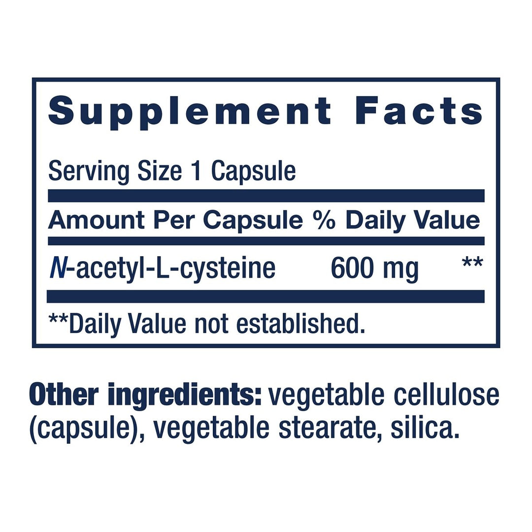Life Extension N - Acetyl - L - Cysteine 60 Capsules - The Oasis of Health