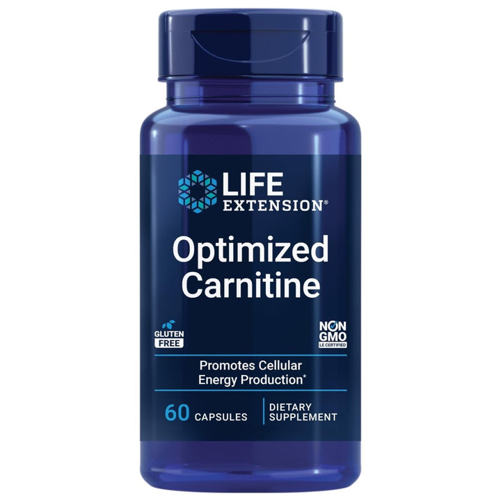 Life Extension Optimized Carnitine 60 Capsules - The Oasis of Health