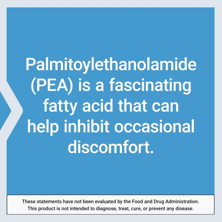 Life Extension Pea Discomfort Relief (Berry Flavor) for Occasional Minor Pain & Discomfort – Palmitoylethanolamide Supplement - Gluten - Free, Non - GMO, Vegetarian – 60 Chewable Tablets - The Oasis of Health