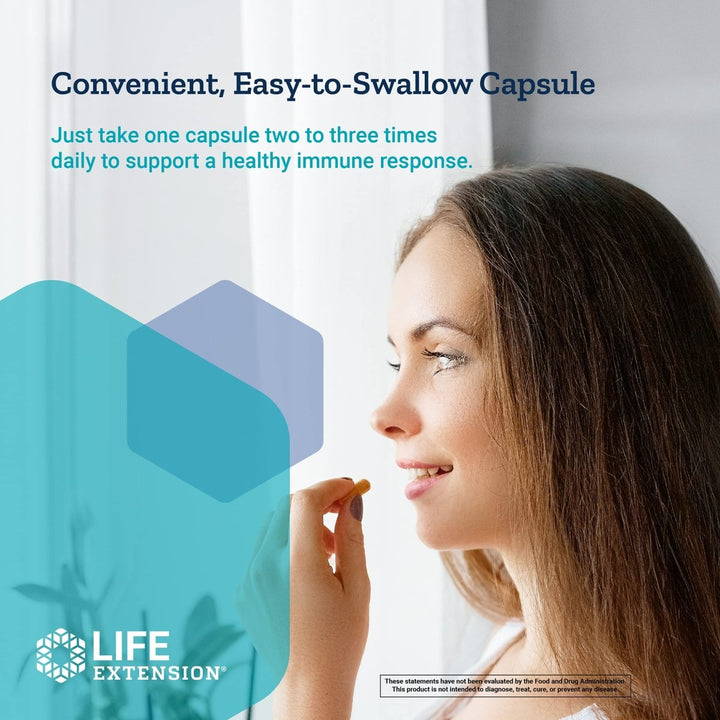 Life Extension Peony Immune - White Peony Root - Extract Supplement for Healthy Immune Support and Cell Balance - Non - GMO, Gluten - Free, Vegetarian - 60 Capsules - The Oasis of Health