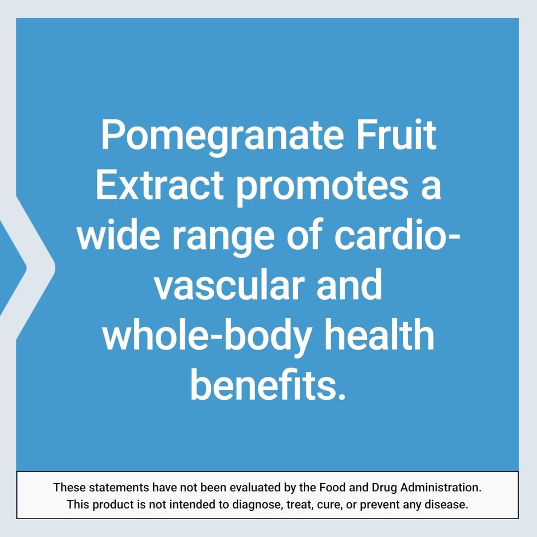 Life Extension Pomegranate Fruit Extract, 500 mg, antioxidant polyphenols for Cardiovascular Health, superfood, Gluten Free, Non - GMO, Vegetarian, 30 Capsules - The Oasis of Health