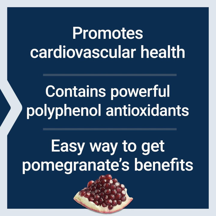 Life Extension Pomegranate Fruit Extract, 500 mg, antioxidant polyphenols for Cardiovascular Health, superfood, Gluten Free, Non - GMO, Vegetarian, 30 Capsules - The Oasis of Health