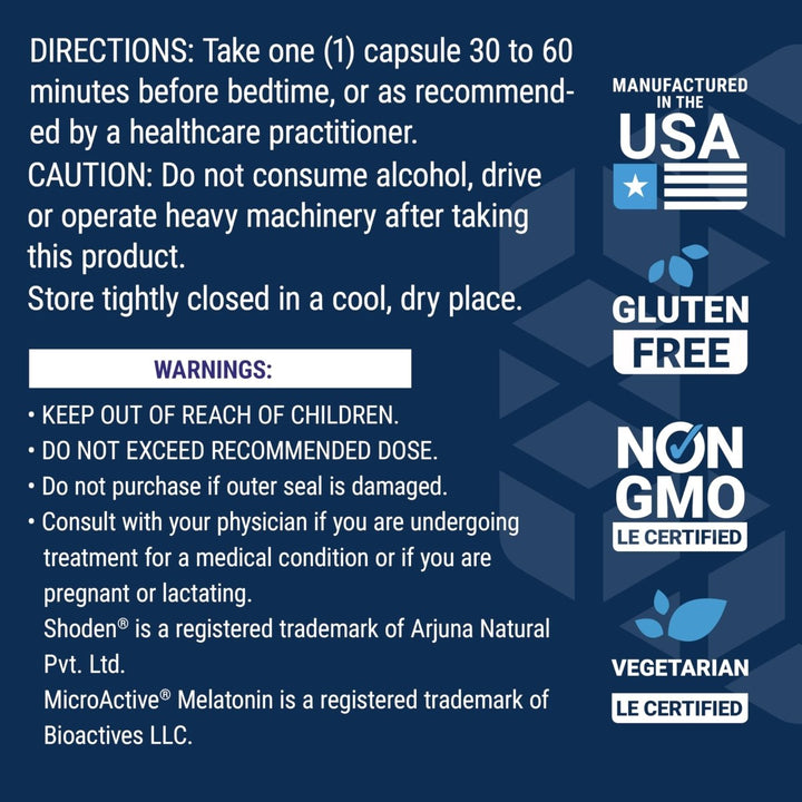 Life Extension Rest & Renew, for a Refreshing & Restorative Night?s Sleep, Gluten - Free, Non - GMO, Vegetarian, 30 Capsules - The Oasis of Health