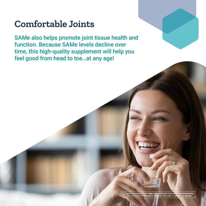 Life Extension Same, Mood, Joint & Liver Support, Gluten - Free, Non - GMO, Vegetarian, 30 Tablets - The Oasis of Health