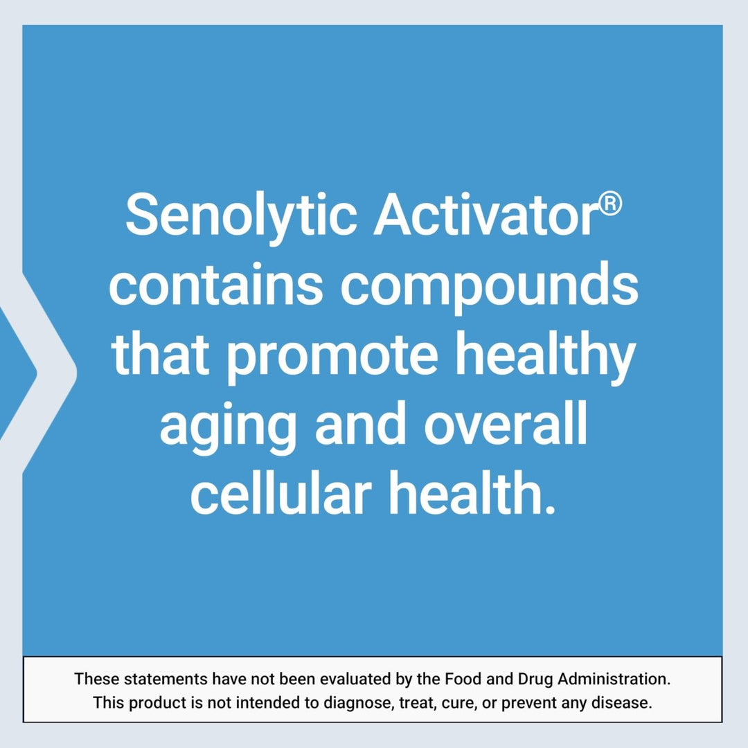 Life Extension Senolytic Activator?, healthy aging, cellular health support, bioavailable quercetin and fisetin, apigenin, black tea theaflavins, gluten free, non - GMO, vegetarian, 36 capsules - The Oasis of Health