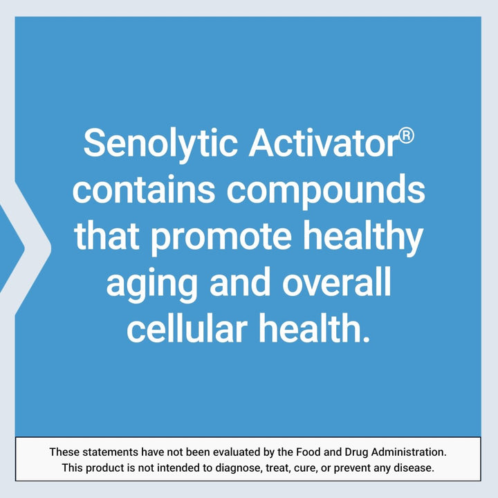 Life Extension Senolytic Activator?, healthy aging, cellular health support, bioavailable quercetin and fisetin, apigenin, black tea theaflavins, gluten free, non - GMO, vegetarian, 36 capsules - The Oasis of Health
