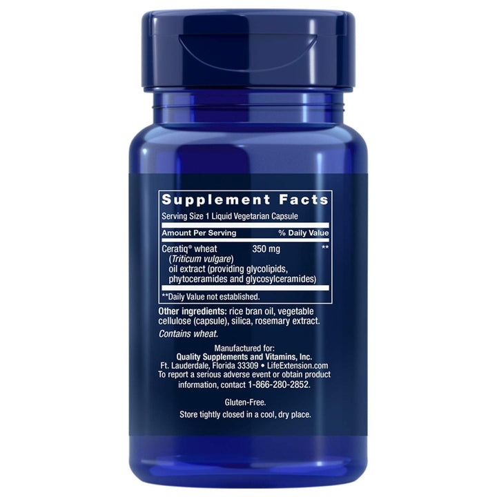 Life Extension Skin Restoring Ceramides, 30 capsules - Pack of 3 - The Oasis of Health