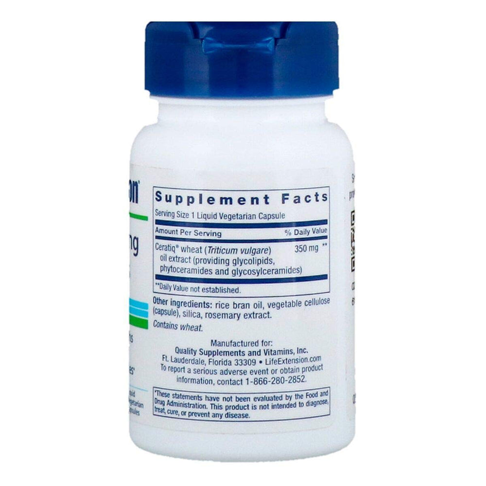 Life Extension Skin Restoring Phytoceramides with Lipowheat - The Oasis of Health