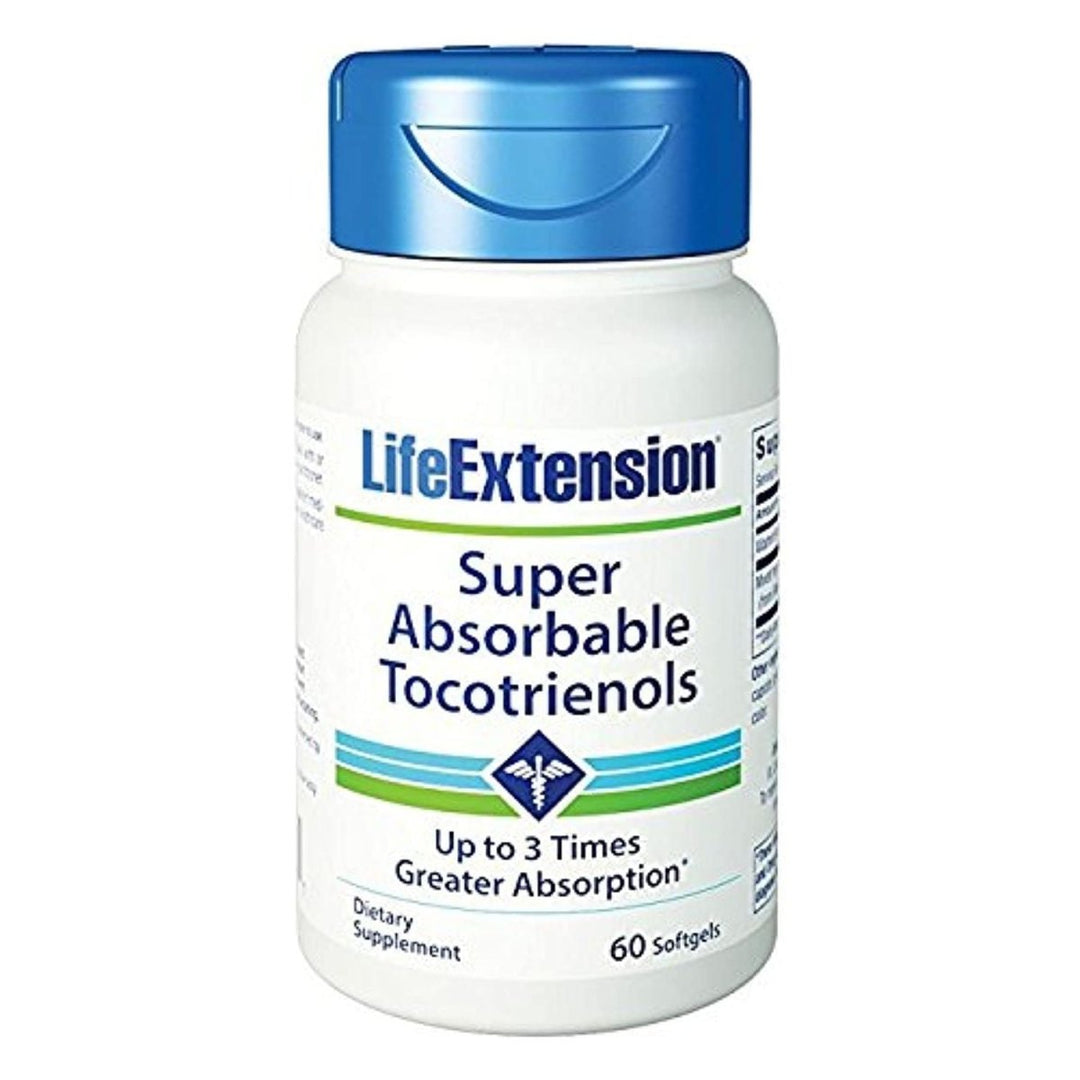 Life Extension - Super - Absorbable Tocotrienols - 60 Gels (Pack of 3) - The Oasis of Health