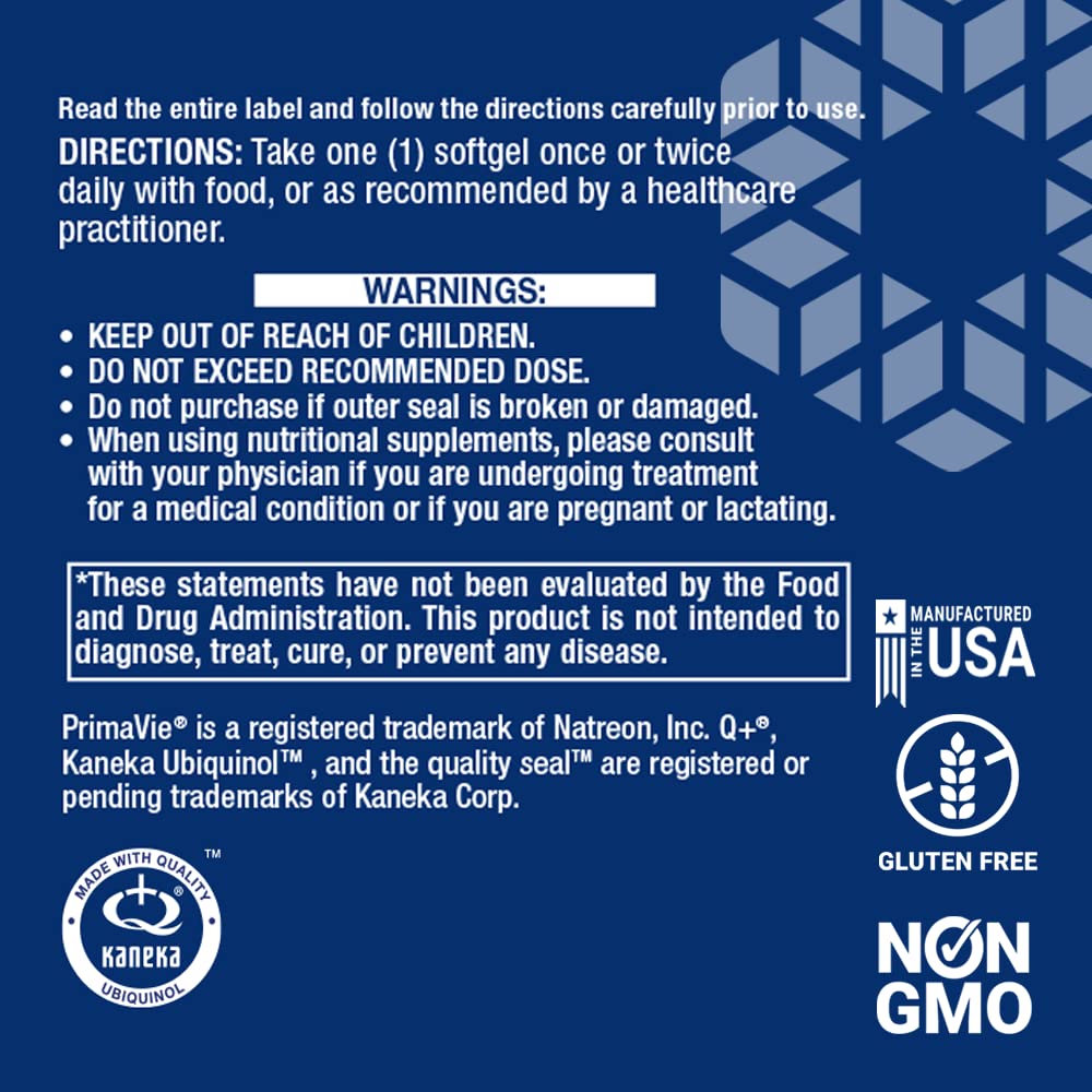 Life Extension Super Ubiquinol CoQ10 50mg with Enhanced Mitochondrial Support 100 Softgels - The Oasis of Health