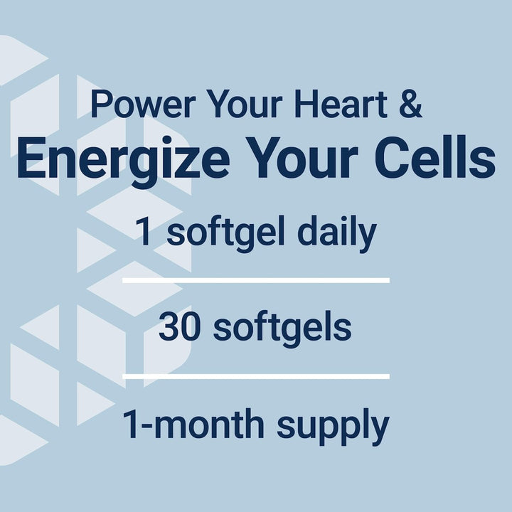 Life Extension Super Ubiquinol CoQ10 with PQQ, CoQ10, PQQ, shilajit, heart health, cellular energy support, 8x better absorption, gluten - free, 100 mg, 30 softgels - The Oasis of Health