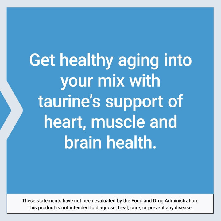 Life Extension Taurine Powder ? Healthy Cardiovascular Support, Promotes Brain Health, Healthy Aging, and Muscle and Exercise Recovery ? Gluten - Free, Non - GMO, Vegetarian ? 300 Grams - The Oasis of Health