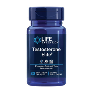 Life Extension Testosterone Elite ? Testosterone Production Support Supplement for Men - with Luteolin, Pomegranate and Cacao Seed Extract ? Gluten - Free, Non - GMO, Vegetarian ? 30 Capsules - The Oasis of Health