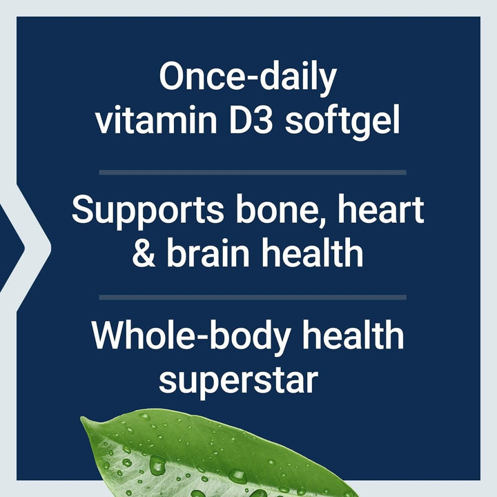 Life Extension Vitamin D3 125 Mcg (5000 Iu) – Promotes Bone Health, Brain Health and Immune Function – Non - GMO – Gluten - Free – Two Pack – 2 x 60 Softgels - The Oasis of Health