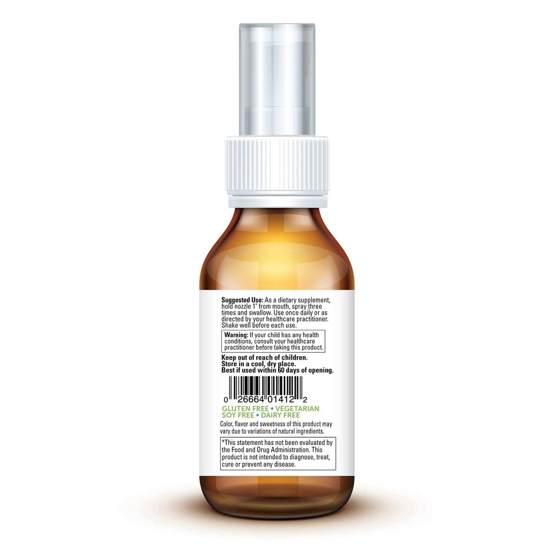 Little DaVinci Calm - Calming Supplement for Kids* - Supports Relaxation, Focus and Alertness* - With Green Tea Leaf Extract and Stevia Leaf Extract - Fruit Punch Flavor - 30 ml - The Oasis of Health