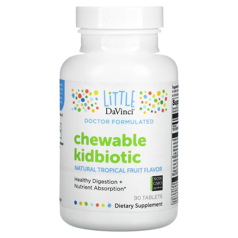 Little Davinci Chewable Kidbiotic Probiotic 90 Chewables - The Oasis of Health