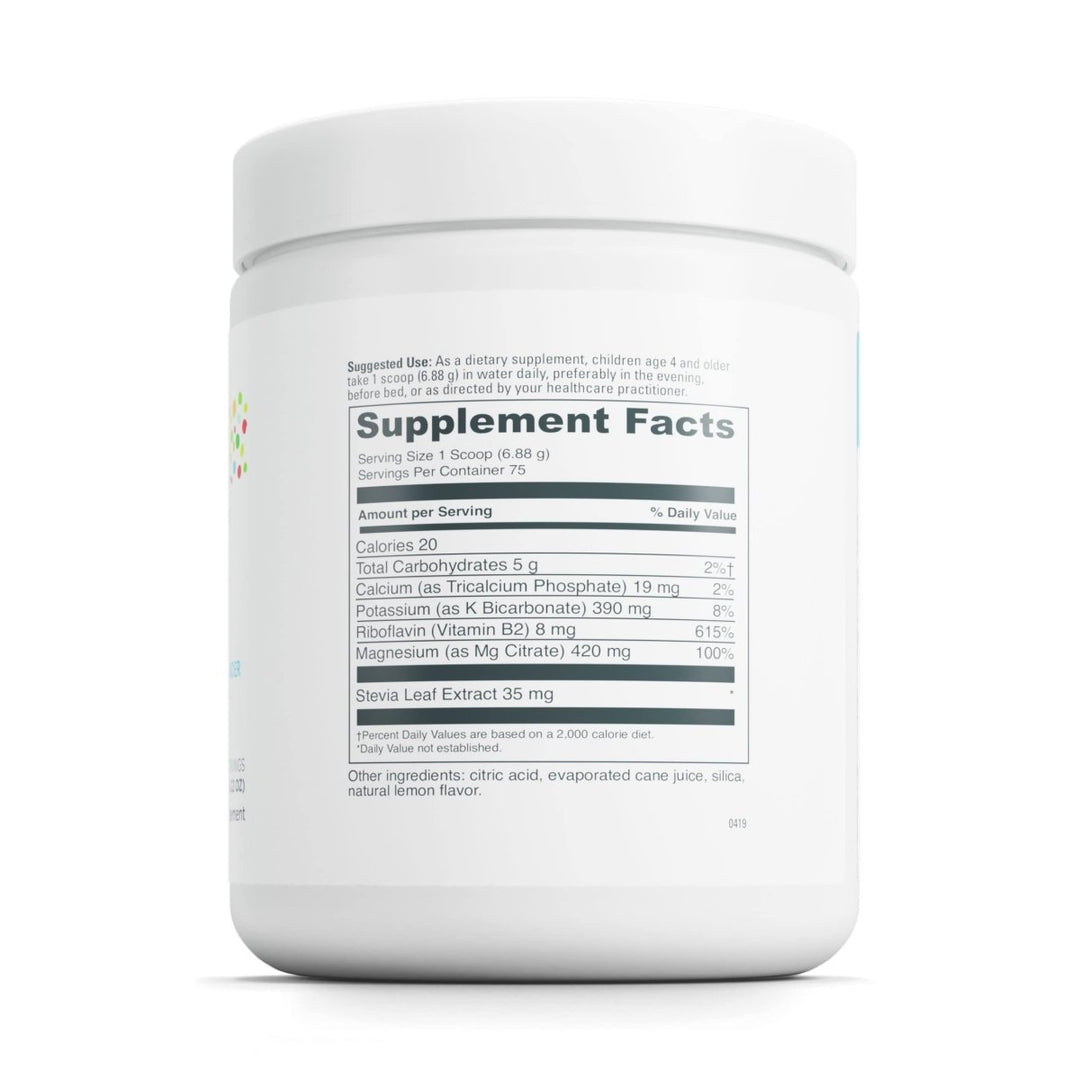 Little DaVinci Fizzy Mag - Effervescent Magnesium Supplement for Kids to Support Brain Health, Relaxation and Behavior* - with Calcium, Riboflavin, and More - Lemon Lime Flavor - 516 g, 75 Servings - The Oasis of Health