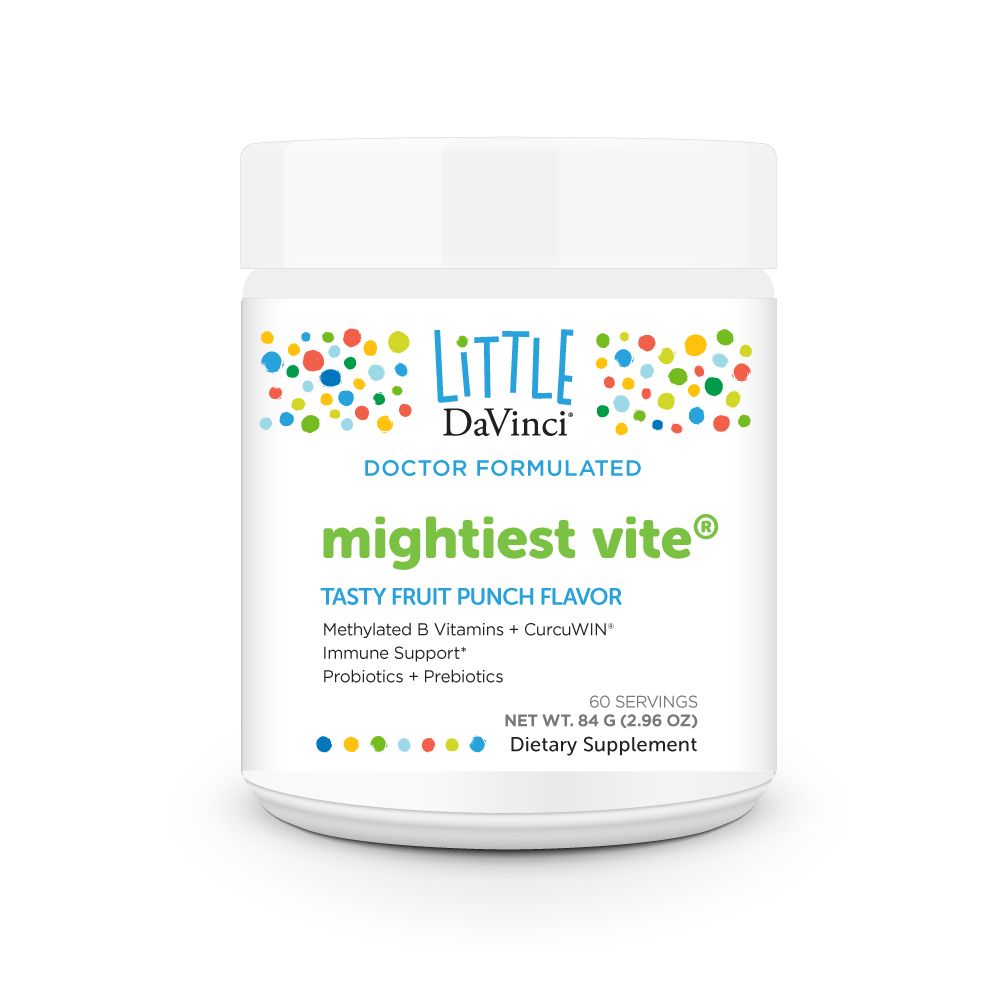 Little Davinci Mighty Vite Fruit Punch 42 Grams 30 Servings - The Oasis of Health